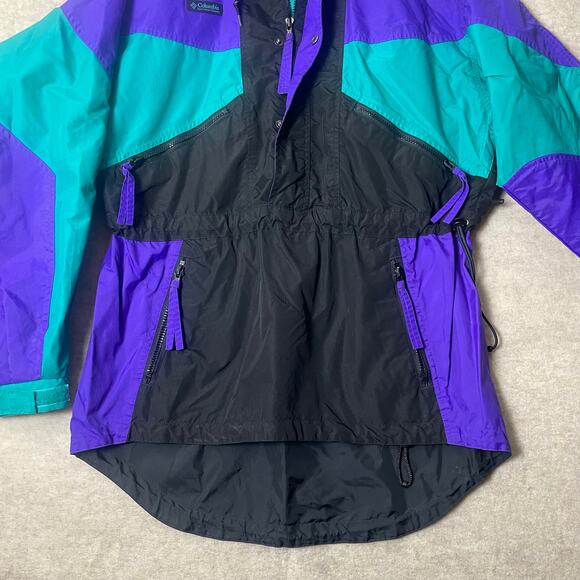 Columbia Sportswear Mens Vintage 1/2 Zip Pullover Parka Ski Jacket Size Large - Picture 5 of 16